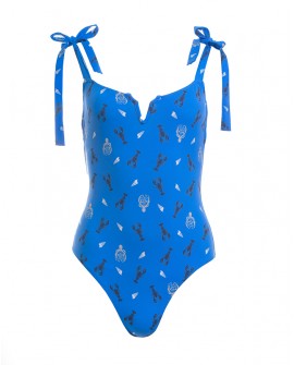Persefoni One-piece blue lobsters