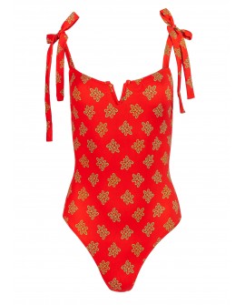 Persefoni One-piece red